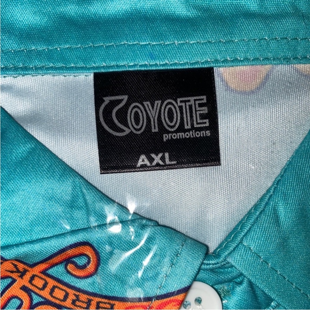 Brooklyn Cyclones Men's Teal Jersey Shirt NEW - Picture 3 of 4
